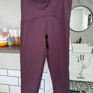 SPANX Deep Purple Booty Boost Leggings